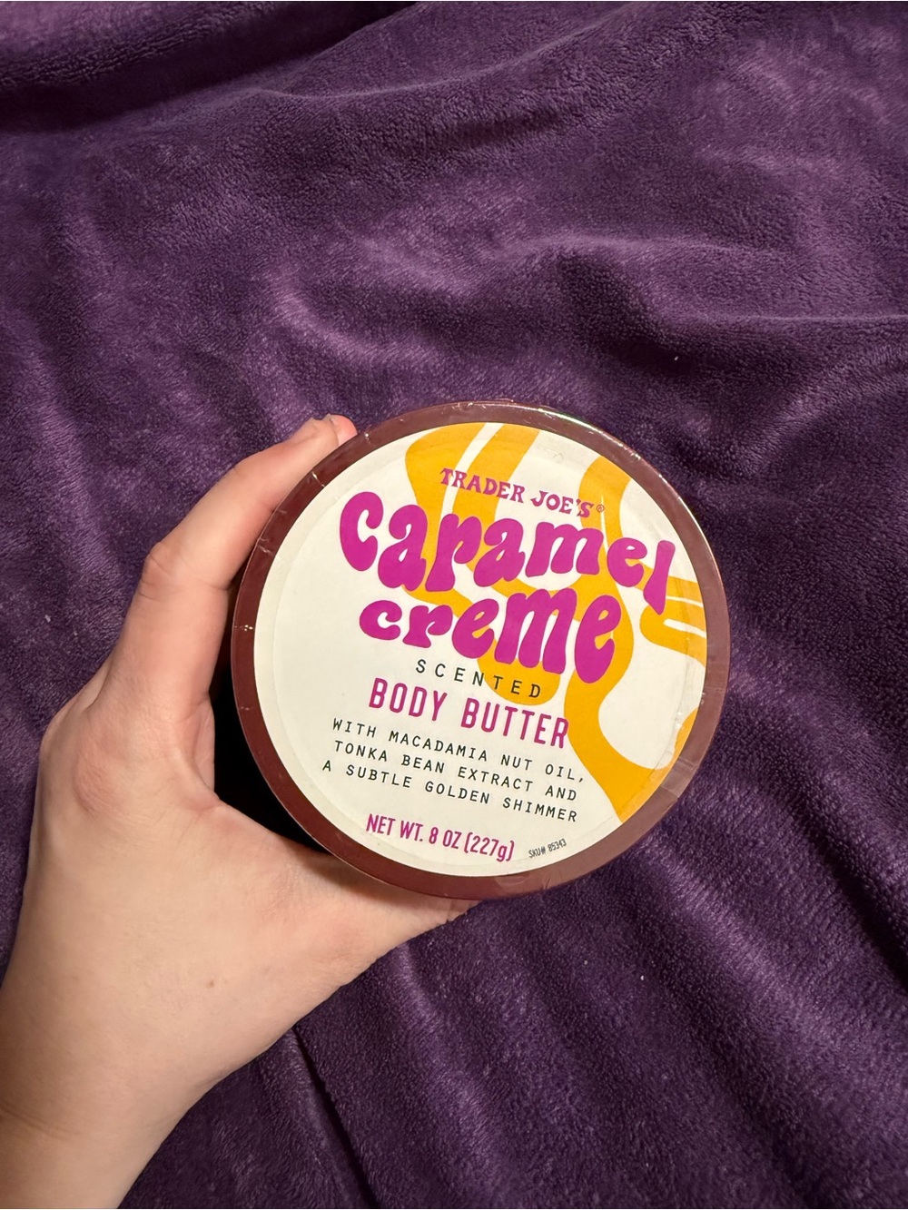 Caramel Creme Scented Body Butter - Trader Joes New sealed